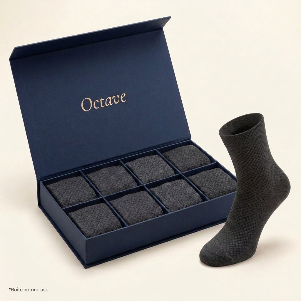 Chaussettes Octave en Fibre de Bambou Premium 2.0