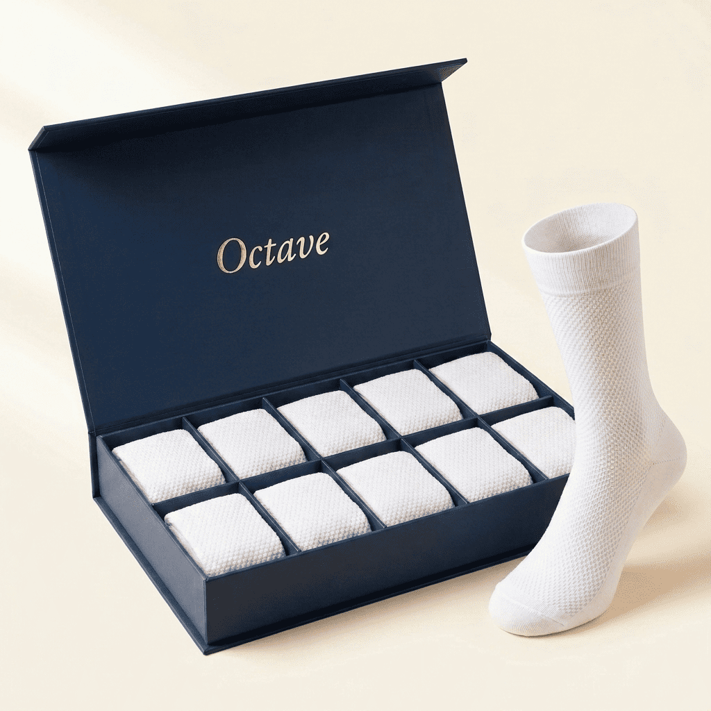Chaussettes Octave en Fibre de Bambou Premium 2.0